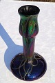 Sehr schöne 
Glasvase mit 
Favrileglas, 
sehr starker 
mehrfarbiger 
Lüster. Höhe 28 
cm. Breite 15 
...