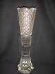 Große schöne 
Kristallglas 
Vase.
 Fünen 
Glashütte Ende 
1800.
 Höhe: 33 cm.
 Preis Dkr. 
650, -