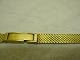 Armband in 18 
Karat punziert 
750 
Goldziegelstein 
Muster für 
Damen 
Armbanduhr 
Breite um 9,5 
Uhr ...