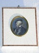 Elfenbein-
Miniatur, 
Platte gemalt. 
Wagner. Länge 
10 X 8,5  cm. 
Tadelloser 
Zustand.
