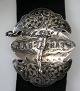 Russische 
G&uuml;rtelschnalle 
in niello 
Silber, dem 19. 
Jahrhundert mit 
dem Text:.. 
Kavkaz. Mit ...