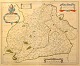 Karte der 
Di&ouml;zese 
Evreux in 
n&ouml;rdlichen 
Normandie, 
Frankreich. Aus 
dem 17. 
Jahrhundert. 
...