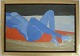 Nielsen, Bjarne 
(1931-) 
Dänemark: 
Blau-Modell. Öl 
auf Leinwand. 
Signiert auf 
der Rückseite. 
...