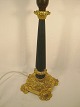 Elegant table 
lamp in brass 
and wood / 
ebony SOLD