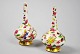 Paar 
chinesischer 
Porzellanvasen. 
19. 
Jahrhundert. 
Famille Rose. 
Polychrome 
Dekoration mit 
...