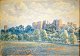 Sheppey, J. E 
(19 cm.) 
England: Ludlow 
Schloss, The 
Meadows. 
Aquarell. 
Gezeichnet: 
J.E. Sheppey. 
...