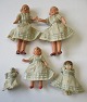 Sammlung antike 
Miniatur-
Puppen, 
Deutschland, 
9-tlg. 19/20. 
Jahrhundert. 
Porzellan und 
Metall. ...