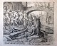 Heemskerck, 
Maarten van 
(1498 - 1574) 
Holland: 
Biblische 
Szene. Gravur. 
Unterzeichnet. 
21,5 x 26 ...