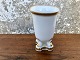 Bing & 
Gröndahl, Alte 
Vase auf Füßen 
mit goldener 
Verzierung # B 
& G, 13 cm 
hoch, 8,5 cm 
...