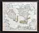 Insel 
Danic&aelig; in 
Mari Balthico. 
1714. 
Kupferbeschichtete 
und 
handkolorierte 
Karte der ...