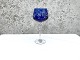 Böhmischer 
Kristall, 
echter 
Kristall, 
Rotwein, blau, 
20,5 cm hoch, 
8,5 cm im 
Durchmesser * 
...