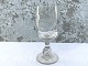 Porterglas mit 
Kugelgravur 
verziert, 17cm 
hoch, 6cm 
Durchmesser. 
Wohl Holmegaard 
um 1900 * ...