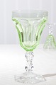 Lalaing Gläser, 
Rheinweinglas 
mit grüne 
Schale.  
Weisswein, Höhe 
13cm. 
Durchmesser 
7cm. ...