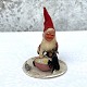 Retro, 
Tannenzapfen / 
Gummikopf 
Weihnachtsmann-
Tableau, mit 
Katze, Maus und 
Brei, 10cm 
hoch, ...