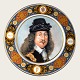Bing & 
Grøndahl, King 
Collection, 
King Plate, 
King Frederik 
III, 23cm 
Durchmesser, 
...