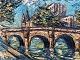 Preben 
Rasmussen. 
Seine-Brücke 
Pont Neuf, 
Paris. 
Ölgemälde auf 
Platte. Maße 
mit Rahmen 
49x40 cm. ...