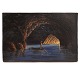 Unbekannter 
Künstler: Die 
Blaue Höhle, 
Capri, Öl auf 
Holz
Masse: 
7,3x11,2cm.