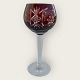 Böhmisches 
Kristallglas, 
Weinglas mit 
Schliffen, 
Bordeaux, 19 cm 
hoch, 9 cm 
Durchmesser ...