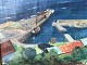 Nis Stougaard, 
Gemälde auf 
Leinwand, Motiv 
vom Hafen auf 
Bornholm. Maße 
mit Rahmen 
66,5x53,5 cm