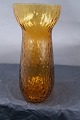 Schönes und gut 
gepflegtes oval 
Zwiebelglas, 
Hyazinthenglas 
aus braunem 
Glas mit 
Netzmuster. 
H ...