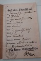 Dienstbuch
1912
Bl.a. med 
inskrift fra 
Holm/Nordborg
In gutem 
Stande
Warennr.: 
R3HY2