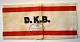 Armband und 
silberne 
Brosche von 
Danske Kvinders 
Beredsskab 
(DKB). 1939 ff. 
Dänemark. 8 x 
17 cn, ...