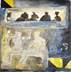 Degett, Karen 
(1954 - 2011) 
Dänemark: 
Komposition mit 
dem 
Parthenonfries. 
Collage auf 
Papier. ...