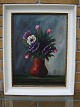 Blumen der 
Zusammenstellung
Breite: 
41 cm H: 51 cm 
inkl. Frame
Maler Niels 
WalsethF.1914 
D. 2001
