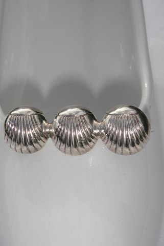 Silver brooch