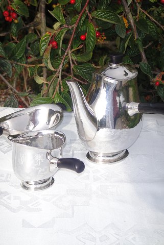 Evald Nielsen Silber Kaffee Set, Verkauft