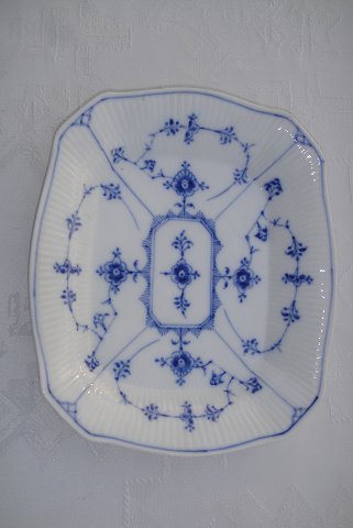 Royal Copenhagen  Blue fluted plain Breadbasket 325