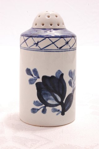 Aluminia faience Blue Tranquebar  Salt shaker 1009