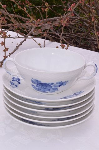 Royal Copenhagen Blaue Blume glatt Suppentassen 8281