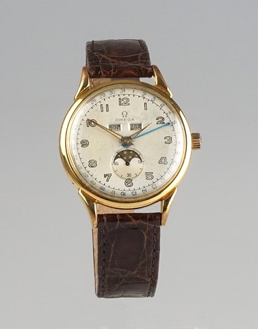 Omega Cosmic Triple Date Moonphase, Cal. 381. 
1948-1949