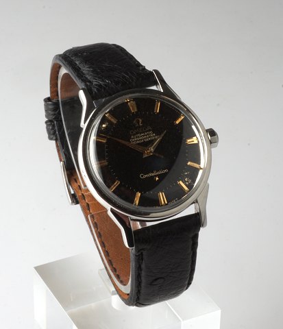 Omega Constellation Pie Pan
1963. Black dial. Ref 167.005. Cal. 551