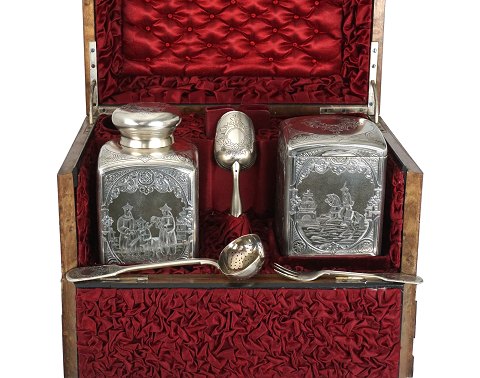 Russian travel cutlery, silver
Moscow 1896