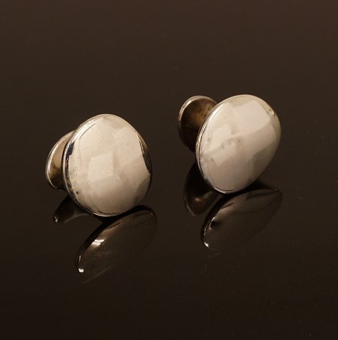 Ole Lynggaard: Pair of cuff links, sterlingsilver