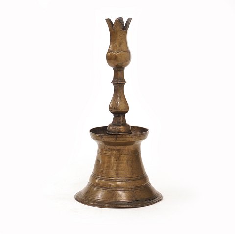 A 17th century Southeuropean candle stick. H: 29cm