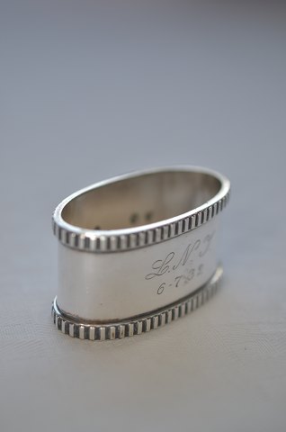 Danish silver Napkin ring