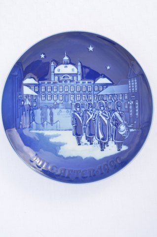 Bing & Grøndahl porcelæn B&G juleplatte 1990