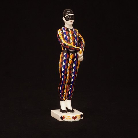 Royal Copenhagen / Aluminia: A Faience figure. H: 
22cm