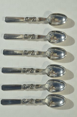 Georg Jensen Silberbesteck Saga /Scroll Kaffeelöffel
