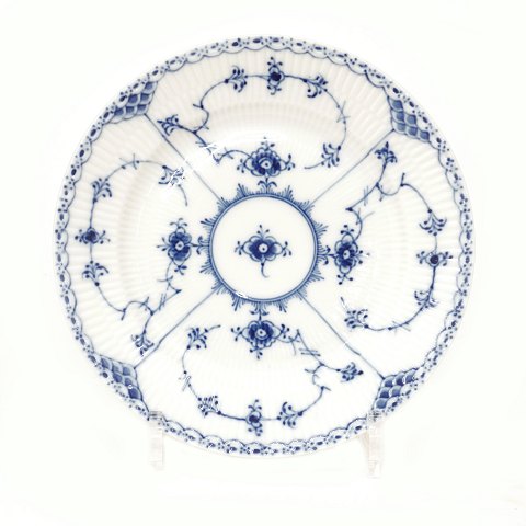 Royal Copenhagen musselmalet halvblonde 
frokosttallerken 573. D: 19,5cm