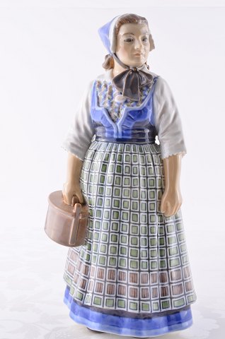 Gril from Frederiksborg  Dahl Jensen Figurine 1209