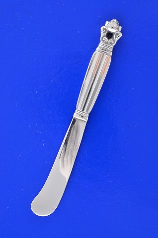 Georg Jensen Acorn  silver cutlery Butter knife with inscription