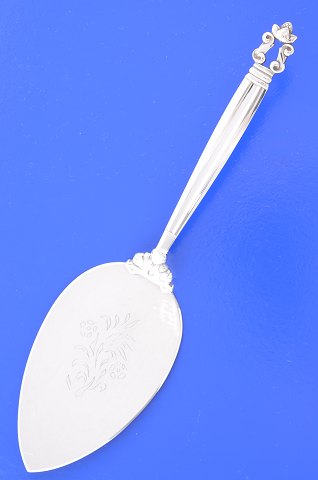 Georg Jensen silver cutlery Acorn Large cake server 193