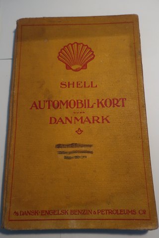 Shell
Automobil-Kort 
Danmark
Med foto af Shell-Huset før bombningen blev foretaget 
Udgivet af A/S Danske-Engelsk Benzin og Petroleums Oil
1936
In gutem Stande