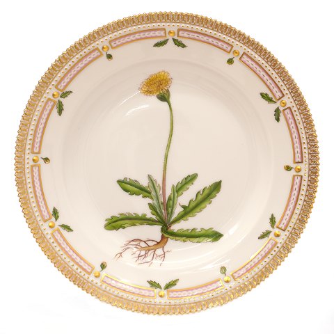 Royal Copenhagen Flora Danica plate 3549. 
"Leontodon hispidum L.". 1. quality. D: 25,5cm