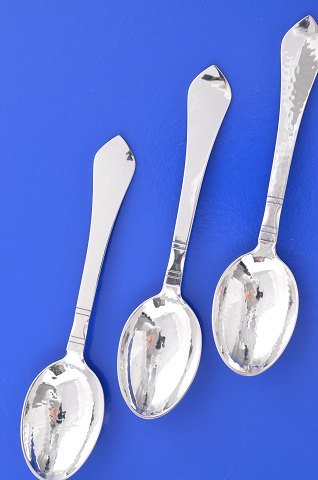 Antik Georg Jensen sølvbestik Dessertske