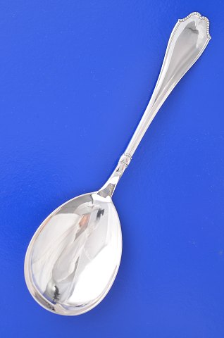 Jaegerspris silver cutlery  Serving spoon with inscription